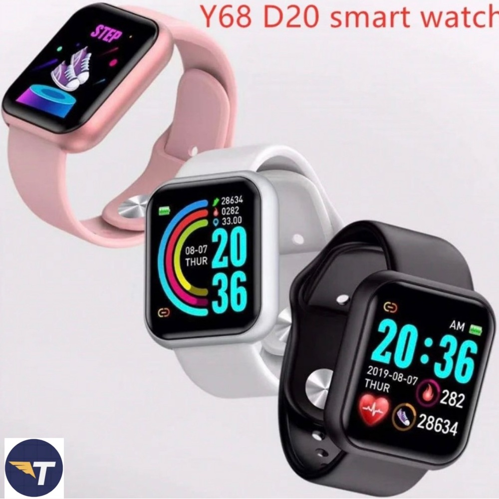 Smart Watch Bluetooth Connected Phone Unisex Fitness Tracker